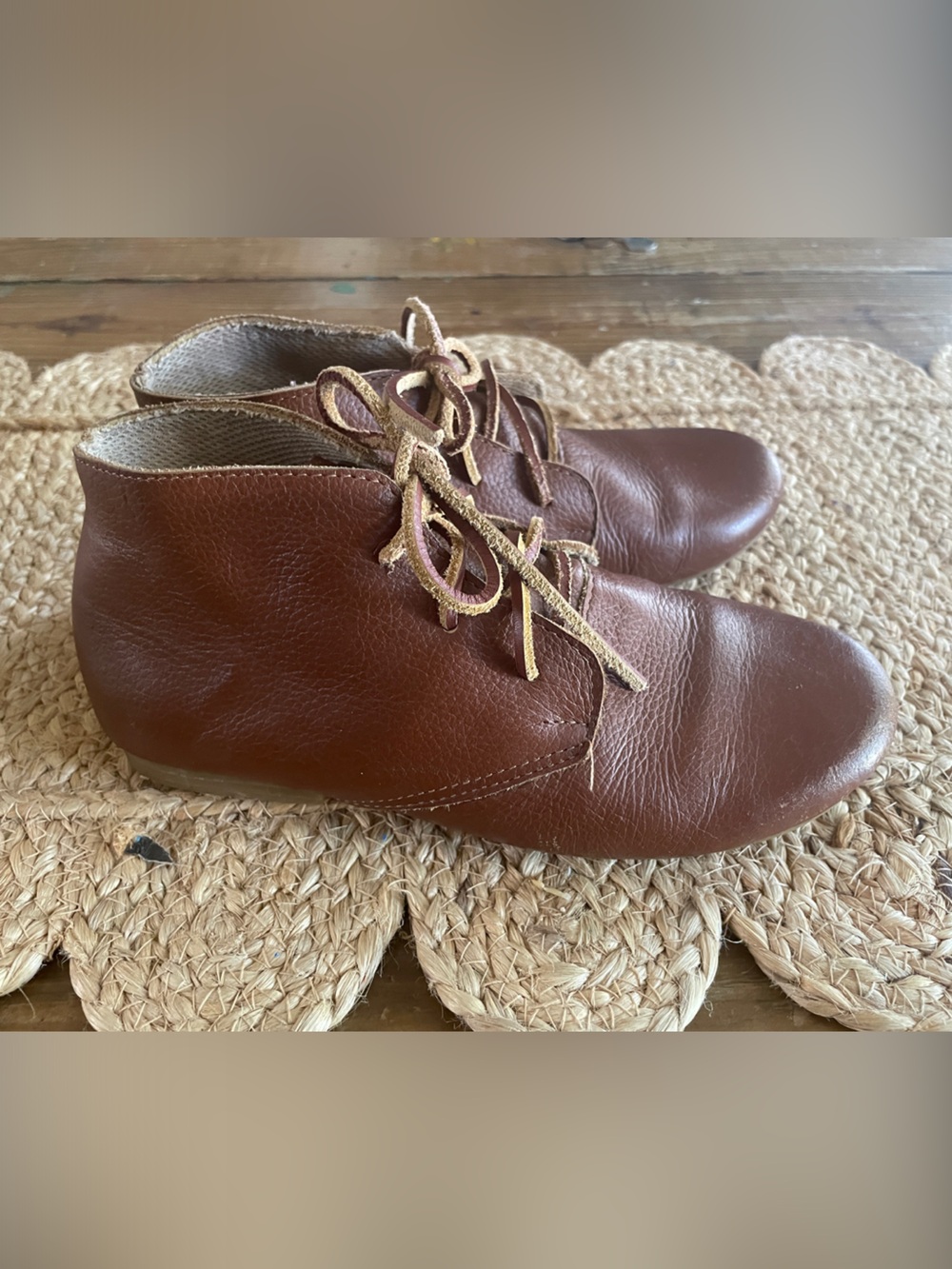 Adelisa and Co. girls leather  boots size 34
